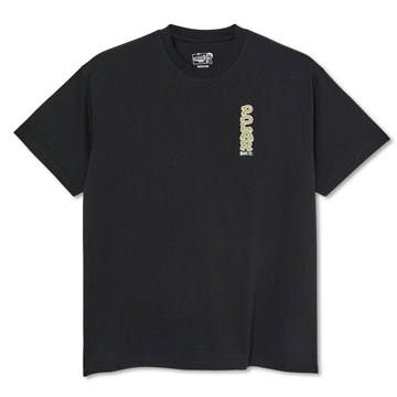 Polar Skate Co T-shirt Vertical Logo Black